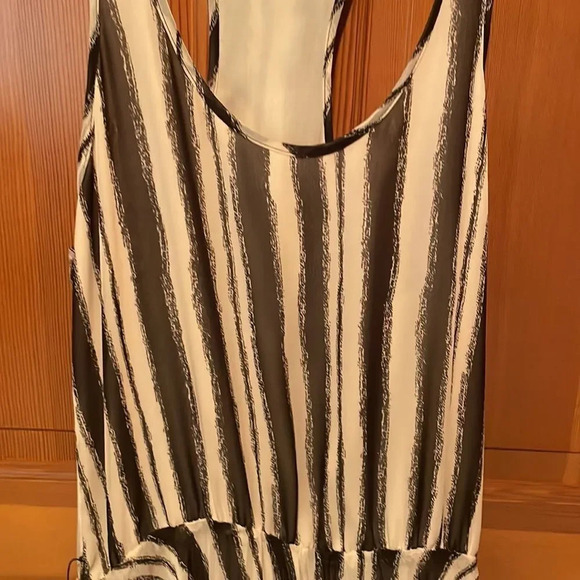 NWOT Parker woman’s long sundress in black and cream. - Picture 3 of 11